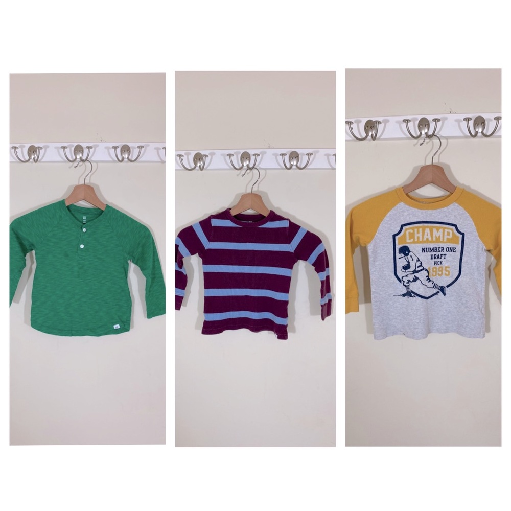 3 Boys Long-sleeved Shirts